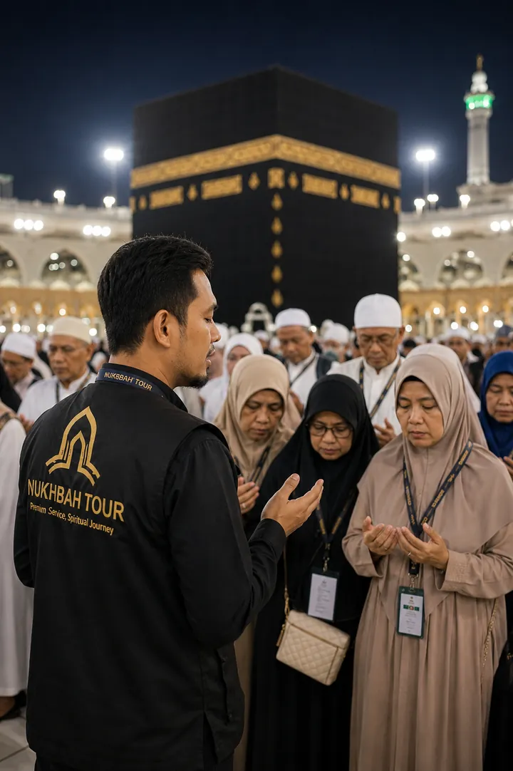 Doa bersama pembimbing